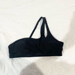 Black swim top